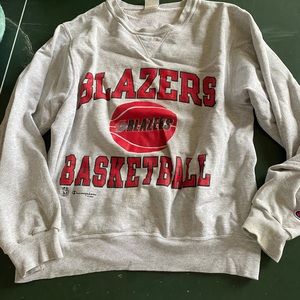 Vintage Champion Portland Trailblazers Crewneck